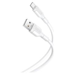 CABLE XO NB212 USB 2.0 USB-C to USB-A ΛΕΥΚΟ 1m