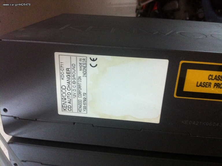 KENWOOD KDC-C711. CD TEXT