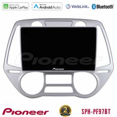 Pioneer SPH-PF97BT Series Hyundai i20 2009-2012 Auto A/C Multimedia Station 9 (Tablet Style) Με Carplay & Android Auto | Pancarshop
