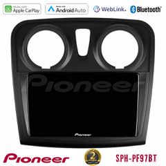 Pioneer SPH-PF97BT Series    Dacia Dokker 2014-2021 Multimedia Station 9 (Tablet Style) Με Carplay & Android Auto | Pancarshop