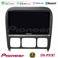 Pioneer SPH-PF97BT Series Mercedes S Class 1999-2004 (W220) Multimedia Station 9 (Tablet Style) Με Carplay & Android Auto | Pancarshop
