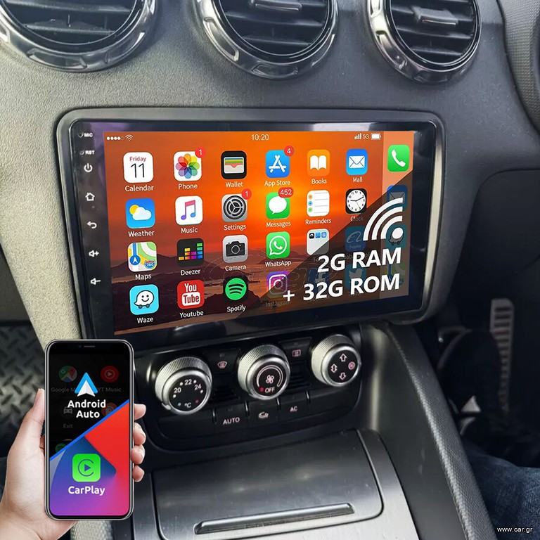 Οθόνη αυτοκινήτου 9 ' android  gps wifi 2/32