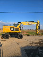 Εκσκαφέας Με Λάστιχα CAT 2014 M318F FULL EXTRA-thumb-2
