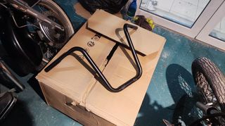 Τιμόνι Ape hanger 14 ιντσες ύψος  1 ιντσα πάχος