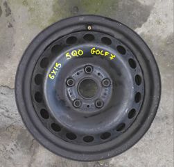ΠΕΤΡΟΠΟΥΛΟΣ ΖΑΝΤΑ ΣΙΔΕΡΕΝΙΑ 6X15 VOLKSWAGEN GOLF 7 2013-  5Q0601027BA