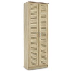 Παπουτσοθήκη-ντουλάπα SANTE pakoworld 21 ζεύγων χρώμα sonoma 60x37x183εκ -123-000005