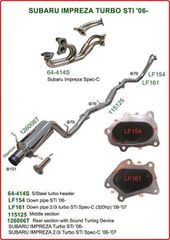 Σύστημα εξάτμισης για SUBARU IMPREZA TURBO STI 06-