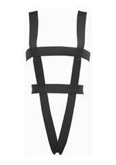 Just a Crush - Teddy Open Back - OS - Black-thumb-3