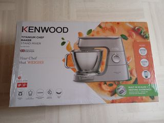 Mixer μίξερ μιξερ mixer ΜΙΞΕΡ ΠΟΛΥΜΗΧΑΝΗΜΑ KENWOOD TITANIUM CHEF BAKER STAND MIXER ΚΑΙΝΟΥΡΓΙΟ.........