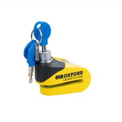 ΚΛΕΙΔΑΡΙΑ ΔΙΣΚΟΦΡΕΝΟΥ OXFORD LK215 QUARTZ XA6 6mm ΚΙΤΡΙΝΗ-ΜΑΥΡΗ ΜΕ ΣΥΝΑΓΕΡΜΟ-thumb-1