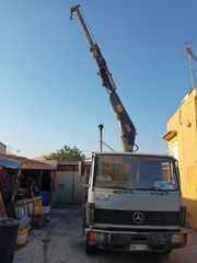 Ανατροπή + Γερανός Mercedes-Benz 1990 814