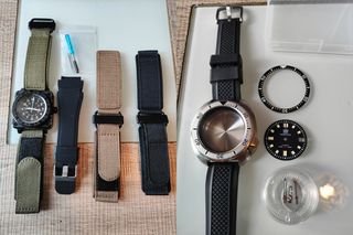 BELL&ROSS seiko mod+κάσα και πολλά ανταλλακτικά(ΝΕΑ ΤΙΜΗ)