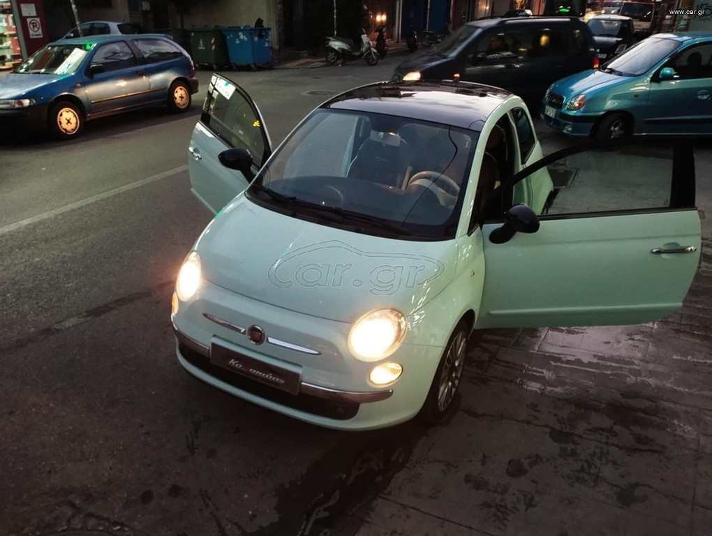 Fiat 500 2015 500 LOUNGE -!!! ΠΑΝΟΡΑΜΙΚΗ ΟΡΟΦΗ - ΚΑΙΝΟΥΡΓΙΟ !! ΤΕΛΕΙΟ !!!!
