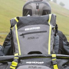 Κωδ.310989 Backpack (25L) Aqua B25 OXFORD μαύρο-γκρι-κίτρινο τηλ.215-215-8211
