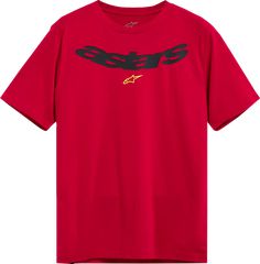---Κλειστά έως 21/8/2026--- Alpinestars T-Shirt Ανδρικό Elliptic 1244-72230-30 κόκκινο 1τεμ