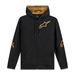---Κλειστά έως 21/8/2026--- Alpinestars Hoodie Ανδρικό 1244-53110-1059 μαύρο 1τεμ