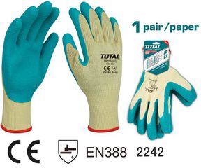 Γάντια LATEX TOTAL εργασίας XL ( TSP13101 )