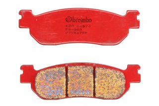 Κωδ.326648 Brembo τακάκια πίσω δρόμου μεταλλικάSP, 31x99,6x9mm για YAMAHA TW, YP, YZF-R1, YZF-R6 125-1000 1999- τηλ.215-215-8211
