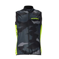 ---Κλειστά έως 21/8/2026--- Γιλέκο Acerbis X-Wind softshell 23441.318 μαύρο/κίτρινο