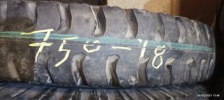 750-18 BRIDGESTONE ΕΛΑΣΤΙΚA ΣΤΟΚ -ΓΙΑ ΡΥΜΟΥΛΚΟΎΜΕΝΟ-ΚΑΡΟΤΣΑ-ΦΟΡΤΗΓΟ-ΑΝΤΙΚΑ