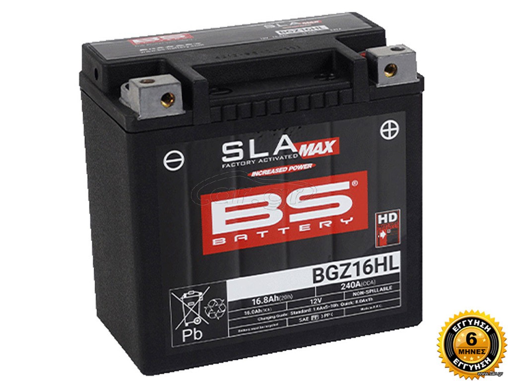 ΜΠΑΤΑΡΙΑ BGZ16HL / GYZ16HL GEL