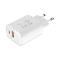 Φορτιστής USB A - USB C 30W με λειτουργία Power Delivery και Quick Charge Kruger GAN