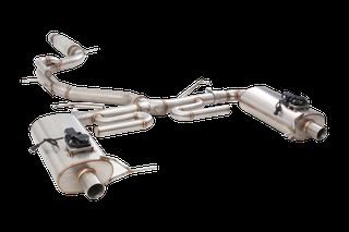 3" Cat-Back System with Varex Mufflers, 304 Stainless Steel