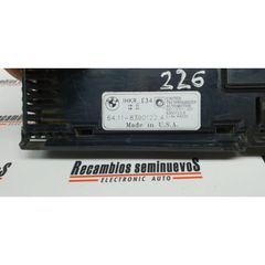 BMW 5 Series E 34  ΕΓΚΕΦΑΛΟΣ AIR - CONDITION ΚΛΙΜΑΤΙΣΜΟΥ { AIR/C CONTROL UNIT }