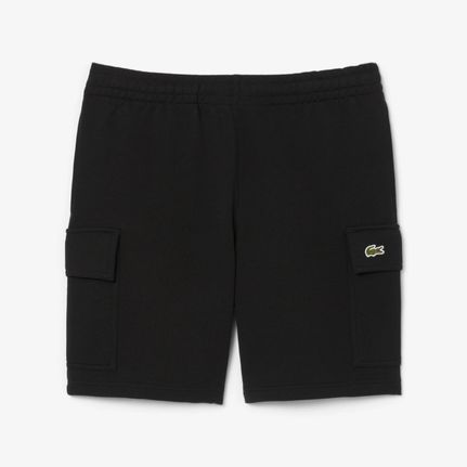 Βερμούδα ανδρική Lacoste Cotton Cargo Black