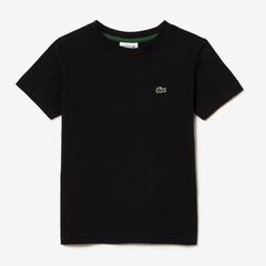 T-shirt παιδικό Lacoste C-neck Black