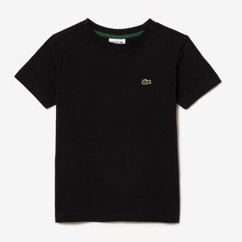 T-shirt παιδικό Lacoste C-neck Black