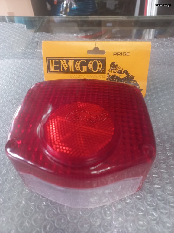 ΚΡΥΣΤΑΛΟ ΓΙΑ ΟΠΙΣΘΙΟ ΦΑΝΑΡΙ HONDA XL,XLS 125-172-250-500,CM 200-250,CB 250 EMGO ΚΑΤΟΠΙΝ ΠΑΡΑΓΓΕΛΙΑΣ