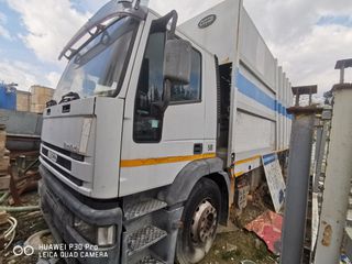 Απορριμματοφόρο Iveco 2002 EUROTECH PAV40320. ΠΛΑΙΝΗΣ ΦΟΡΤΩΣΗΣ