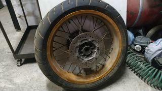 Xt 660 ζάντες με γρανάζι και δισκοφρενο