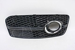 AUDI Q5 (2008-2012) ΔΙΧΤΥ ΠΡΟΦΥΛΑΚΤΗΡΑ ΕΜΠΡΟΣ ΑΚΡΑΙΟ ΜΕ ΤΡΥΠΑ ΠΡΟΒΟΛΕΑ  ΑΡΙΣΤΕΡΟ ΜΕ ΧΡΩΜΙΟ ΠΛΑΙΣΙΟ S-LINE (ΚΑΙΝΟΥΡΙΑ - AFTERMARKET)