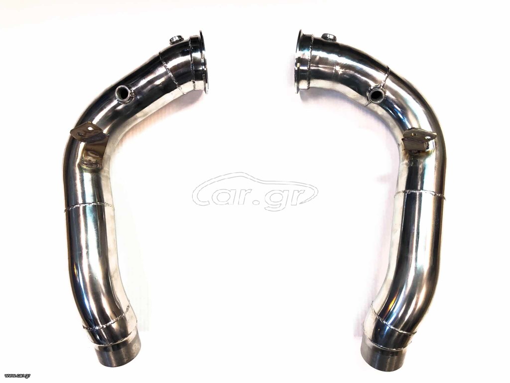 BMW M5 M6 [F10/F12/F06]  DOWN PIPE ΧΩΡΙΣ ΚΑΤΑΛΥΤΕΣ