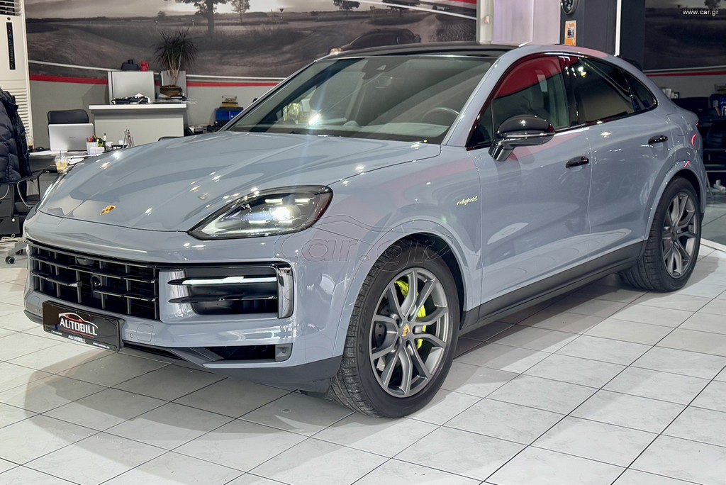 Porsche Cayenne 2024 COUPE/CAMERA/PANORAMA/ΣΥΣΤΗΜΑ ΤΥΦΛΟΥ ΣΗΜΕΙΟΥ/ΑΕΡΑΝΑΡΤΗΣΗ/ΕU6