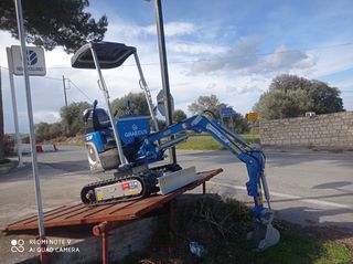 Tracked Excavator Graecus 2025 EB12-PRO / Μίνι τσαπάκι 1.2Τ,DIESEL KUBOTA,ΓΡΑΜΜΗ ΣΦΥΡΑΣ Κ.Α-thumb-6