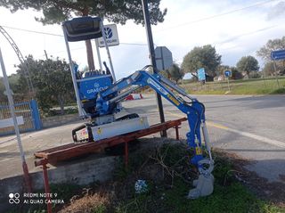 Tracked Excavator Graecus 2025 EB12-PRO / Μίνι τσαπάκι 1.2Τ,DIESEL KUBOTA,ΓΡΑΜΜΗ ΣΦΥΡΑΣ Κ.Α-thumb-7