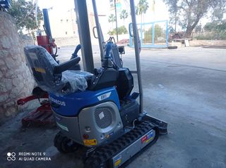 Tracked Excavator Graecus 2025 EB12-PRO / Μίνι τσαπάκι 1.2Τ,DIESEL KUBOTA,ΓΡΑΜΜΗ ΣΦΥΡΑΣ Κ.Α-thumb-9