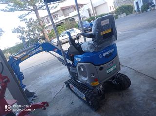 Tracked Excavator Graecus 2025 EB12-PRO / Μίνι τσαπάκι 1.2Τ,DIESEL KUBOTA,ΓΡΑΜΜΗ ΣΦΥΡΑΣ Κ.Α-thumb-10