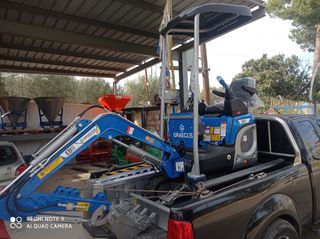 Tracked Excavator Graecus 2025 EB12-PRO / Μίνι τσαπάκι 1.2Τ,DIESEL KUBOTA,ΓΡΑΜΜΗ ΣΦΥΡΑΣ Κ.Α-thumb-17