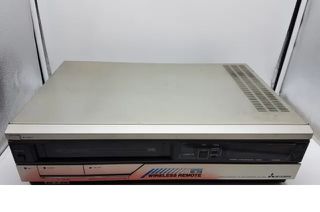 Retro Mitsubishi Video Cassette Recorder HS-318 VCR VHS Player