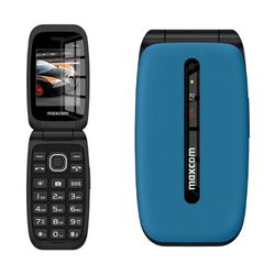 Maxcom Comfort MM828 2.4" 4G με Κάμερα, Ραδιόφωνο και Πλήκτρο Έκτακτης Ανάγκης 1200 mAh Μπλε