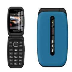 Maxcom Comfort MM828 2.4" 4G με Κάμερα, Ραδιόφωνο και Πλήκτρο Έκτακτης Ανάγκης 1200 mAh Μπλε