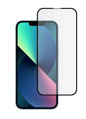 Full Face Black Αντιχαρακτικό Γυαλί 9H Tempered Glass Προστατευτικό Οθόνης για iPHONE 15 Pro Max - ΜΑΥΡΟ