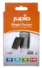 Jupio φορτιστής για Olympus Li-42B & 40B συμβατος με FE-20 / FE-150 και άλλα μοντέλα (Φορτιστης Τοιχου και Αυτοκινητου)