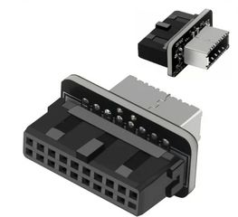 PH73S USB3.0 19P/20P to Type-E Vertical Motherboard Adapter Chassis Front Type-C Plug-in Port