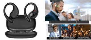 BLACKVIEW AirBuds10 BT5.0 ENC+MIC NOISE REDUCTION EARBUDS WITH CHARGING DOCK ROCK GREY ΧΡΩΜΑ
