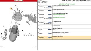 ΒΙΔΑ ΦΙΛΤΡΟΥ ΠΕΤΡΕΛΑΙΟΥ JUMPER III ΒΟΧΕΡ 3 , 1614112080